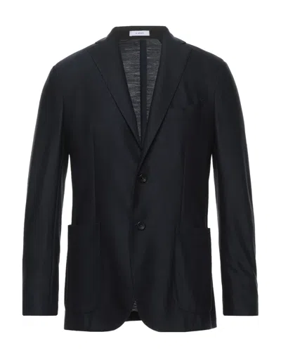 Boglioli Suit Jackets In Midnight Blue
