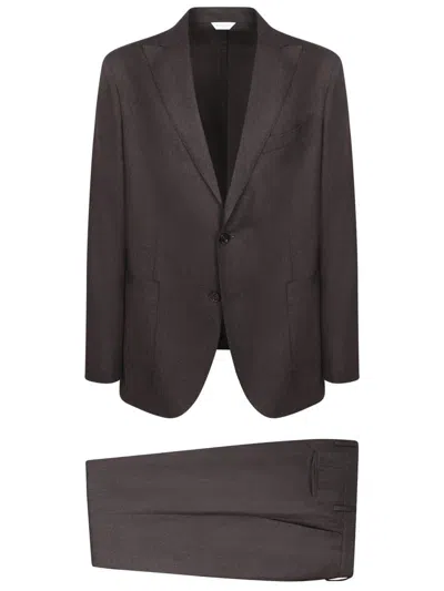 Boglioli Suits In Brown