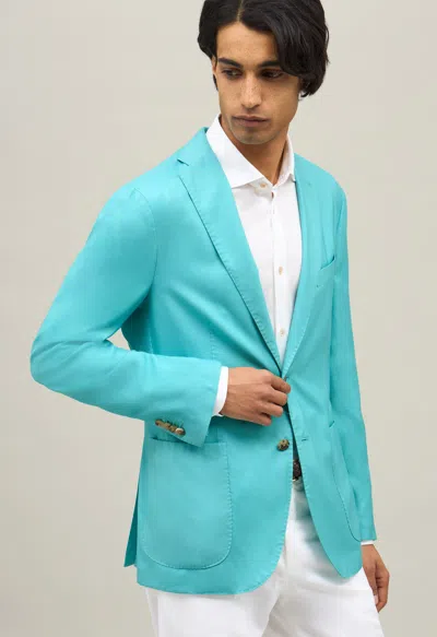 Boglioli Superlight Cashmere Silk K-jacket In Blue