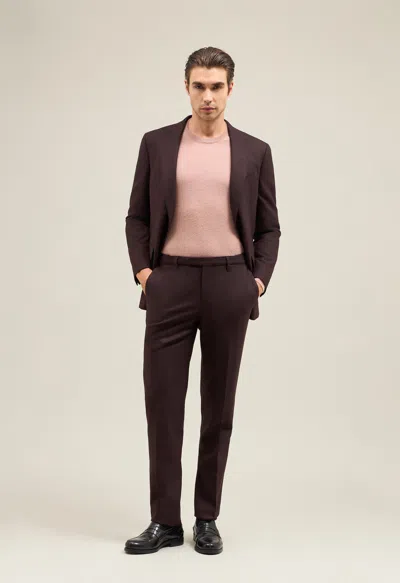 BOGLIOLI SUPERLIGHT FLANNEL B-LINE SUIT