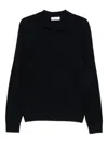 Boglioli Polo-collar Wool T-shirt In Black