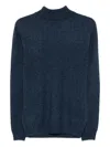 Boglioli Mock-neck Sweater In Multi