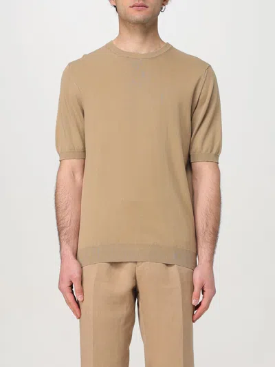 BOGLIOLI T-SHIRT BOGLIOLI MEN COLOR BEIGE,G77723022