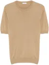 Boglioli Cotton T-shirt In Beige