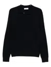 Boglioli Polo-collar Wool T-shirt In Multi