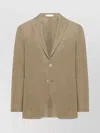 Boglioli Tailored Jacket Featuring Buttoned Cuffs In Brown