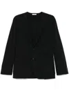 Boglioli Wool Single-breasted Jacket In Black
