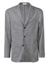 Boglioli Three-button Patch-pocket Jacket In Gray