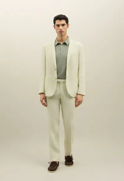 Boglioli Tinto Terra Linen K-suit In Light Pastel Green
