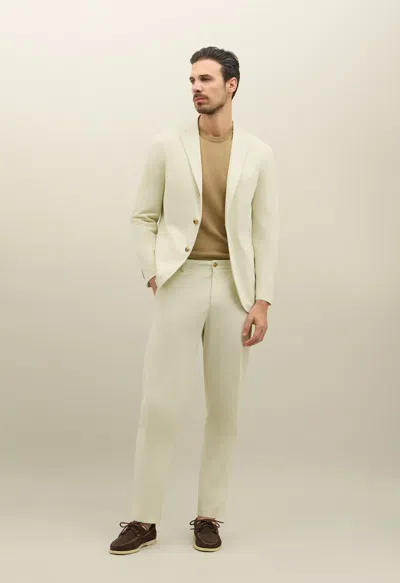 Boglioli Tinto Terra Stretch Cotton K-suit In Light Mint Green
