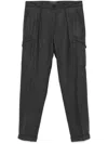 Boglioli Cargo Trousers In Black