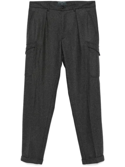 Boglioli Cargo Trousers In Black