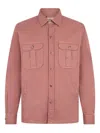 Boglioli Twill Shirt In Pink