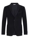 Boglioli Two-button Patch-pocket Jacket In Black