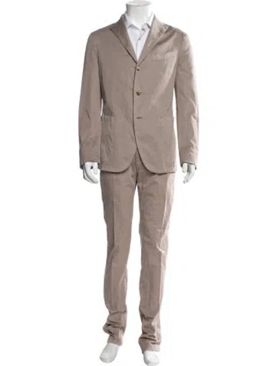 Pre-owned Boglioli Two-piece Suit In Neutrals