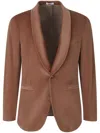 Boglioli Velvet Tuxedo Americana In Brown