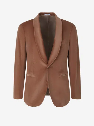 BOGLIOLI BOGLIOLI VELVET TUXEDO AMERICANA