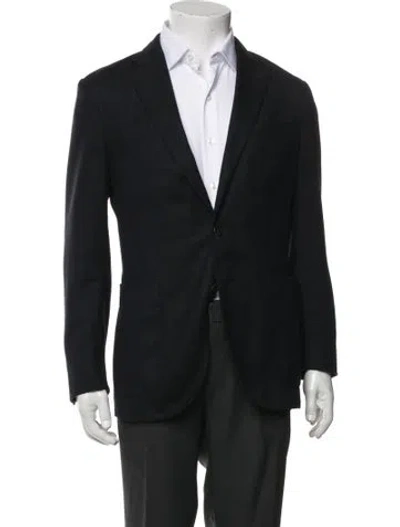 Pre-owned Boglioli Virgin Wool Blazer In Black