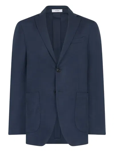 Boglioli Virgin Wool Blazer In Blue