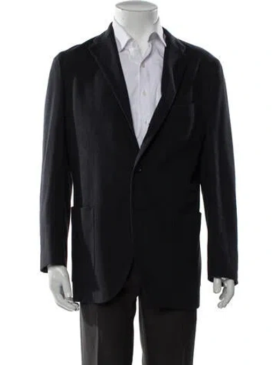Pre-owned Boglioli Virgin Wool Blazer In Blue