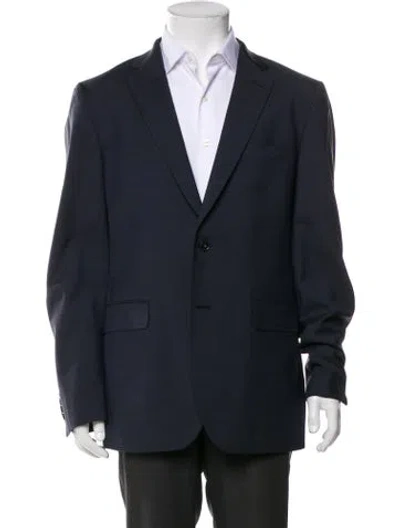 Pre-owned Boglioli Virgin Wool Blazer In Blue