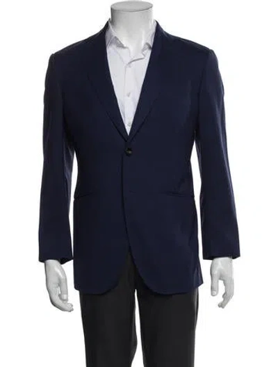 Pre-owned Boglioli Virgin Wool Blazer In Blue