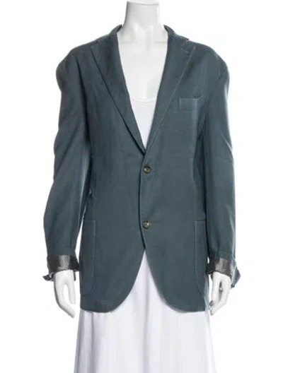Pre-owned Boglioli Virgin Wool Blazer In Blue