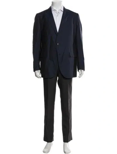 Pre-owned Boglioli Virgin Wool Blazer In Blue