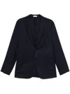 Boglioli Wool Single-breasted Jacket In Black