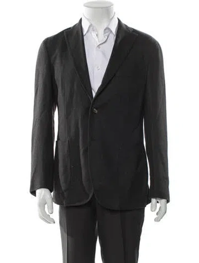 Pre-owned Boglioli Virgin Wool Blazer In Gray