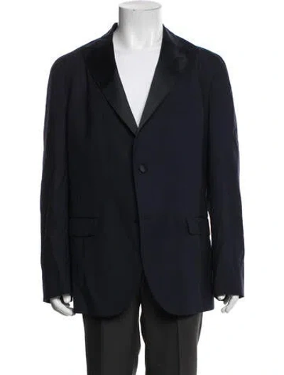 Pre-owned Boglioli Virgin Wool Blazer W/ Tags In Blue