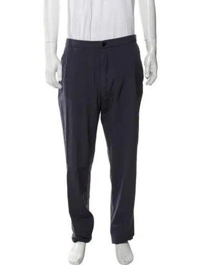 Pre-owned Boglioli Virgin Wool Dress Pants In Blue