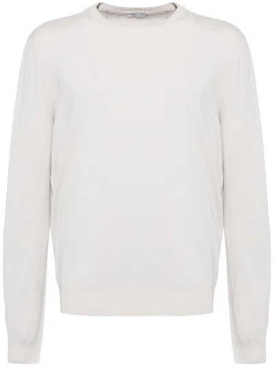 Boglioli Virgin-wool Jumper In Grey