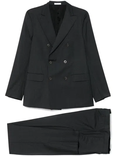 Boglioli Virgin Wool Suit In Grey