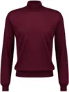 Boglioli Virgin Wool Sweater In Red