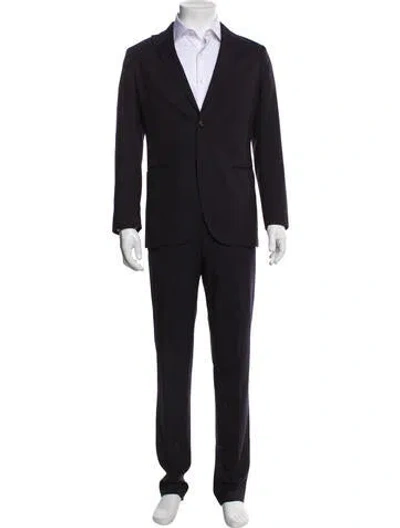 Pre-owned Boglioli Virgin Wool Two-piece Blazer In Black