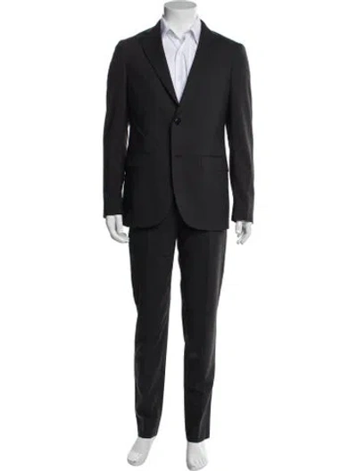 Pre-owned Boglioli Virgin Wool Two-piece Suit In Black