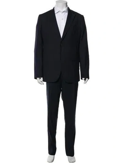 Pre-owned Boglioli Virgin Wool Two-piece Suit In Blue
