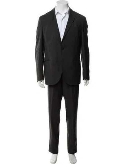 Pre-owned Boglioli Virgin Wool Two-piece Suit In Grey