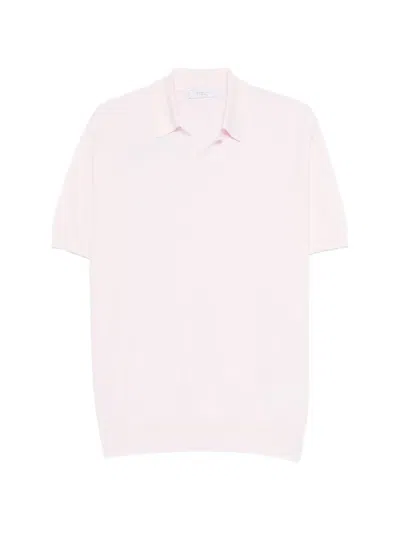 Boglioli V-neck T-shirt In Pink