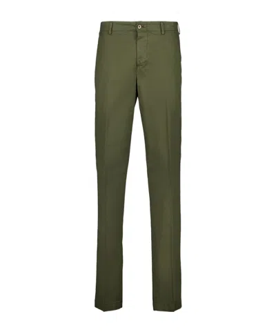 Boglioli Belt Loop Trousers In Green