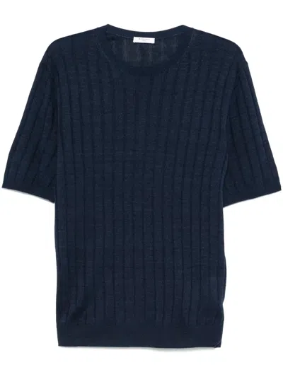 BOGLIOLI WIDE-RIBBED T-SHIRT