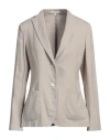 Boglioli Woman Blazer Beige Size 4 Cotton In Beige