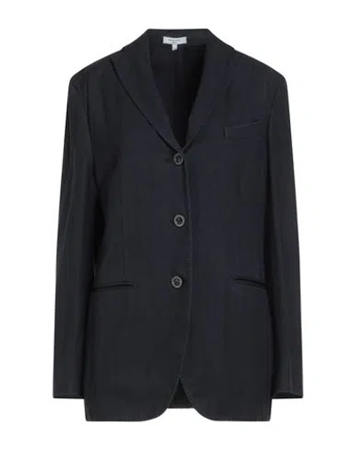 Boglioli Woman Blazer Midnight Blue Size 4 Wool