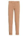 Boglioli Woman Pants Camel Size 2 Cotton, Elastane In Nude