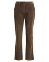 Boglioli Woman Pants Dark Brown Size 4 Cotton