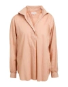 Boglioli Woman Top Apricot Size 4 Cotton In Orange