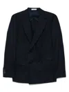Boglioli Wool Blazer In Blue