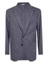 Boglioli Wool Blazer In Blue