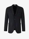 Boglioli Patch-pocket Two-button Blazer In Blue